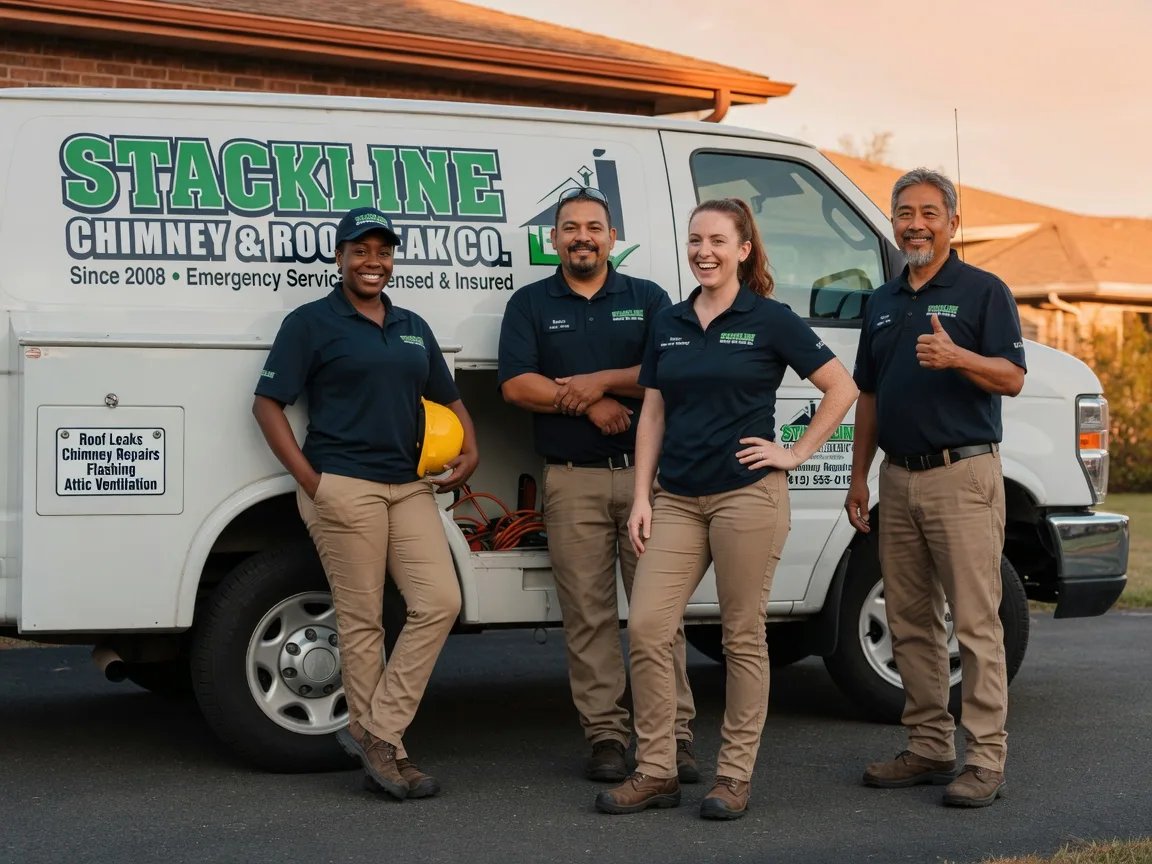 Chimney flashing repair company in Marengo, WI